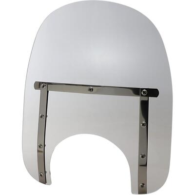 Parabrezza Memphis Slim alto 38 cm trasparente per 