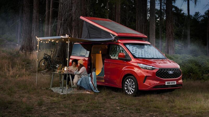 Ford Pro, nuovo Transit Custom Nugget, il camper multizona e connesso 