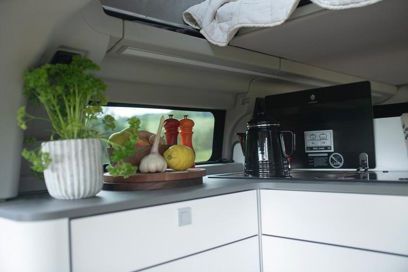 La cucina del nuovo Ford Transit Custom Nugget