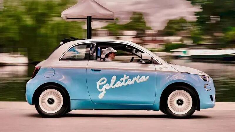 Fiat 500e Gelateria: esemplare unico per soppiantare i gelatai &quot;a gasolio&quot; 