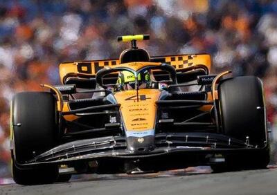 F1, GP Olanda 2023. McLaren 1° con Norris. Fiducioso nella pole