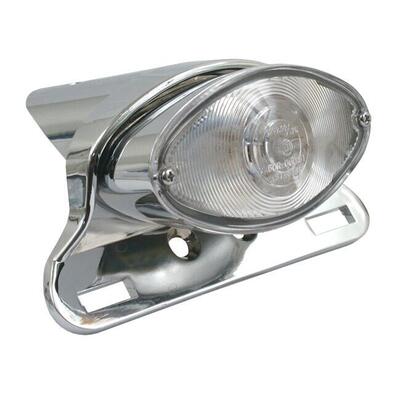 Faro posteriore Cateye LED con supporto cromato - 