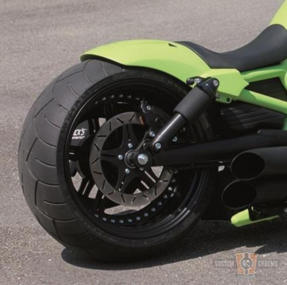 Parafango posteriore Rick's Race Corto per V-Rod d 