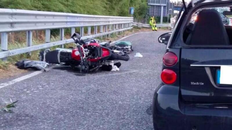 Milano. Motociclista colto da malore sbatte contro il guard rail sulla Tangenziale Ovest