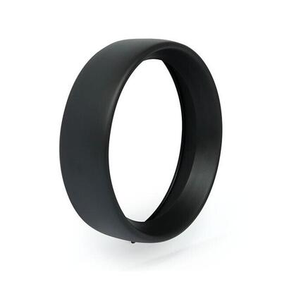 Ghiera per faro da 7&rdquo; Recessed nera opaca per Soft 