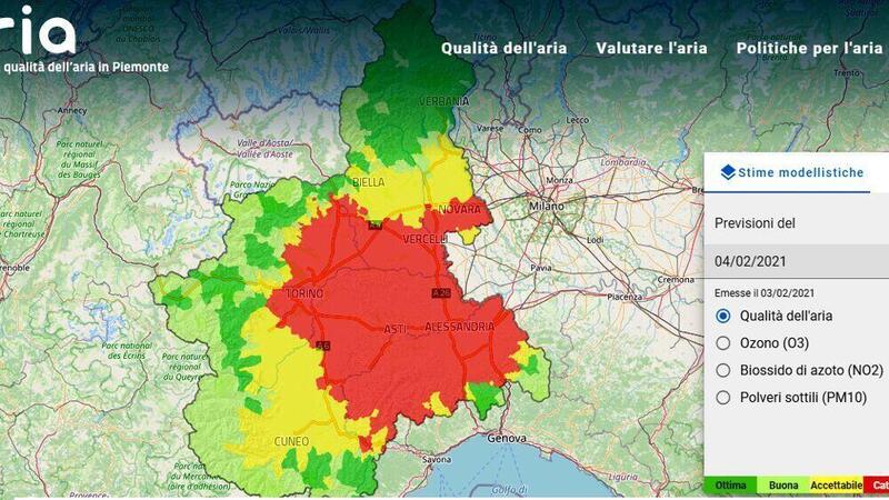 Piemonte: il blocco dei Diesel Euro 5 slitta di due anni