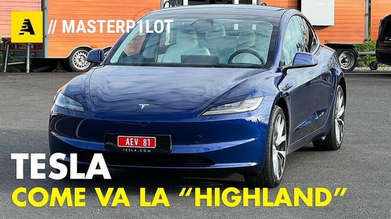 Abbiamo guidato la Tesla Model 3 2024: quello che era buono, ora &egrave; meglio [VIDEO]