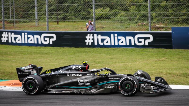 F1. GP d&#039;Italia ostico per Mercedes. Hamilton: &quot;Abbiamo tanto lavoro da fare&quot;