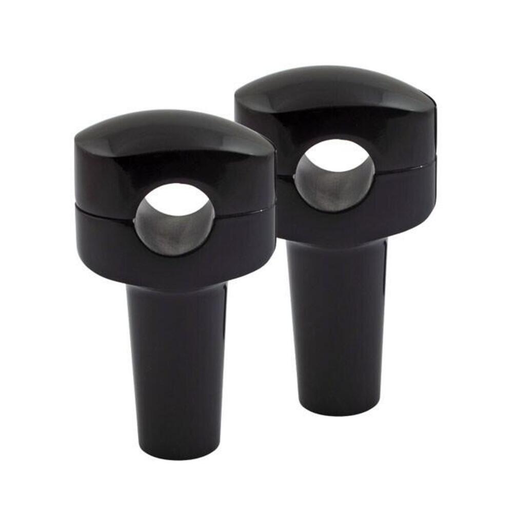 Riser Widow alti 3’’, neri, Per manubri da 1’’ Mot 