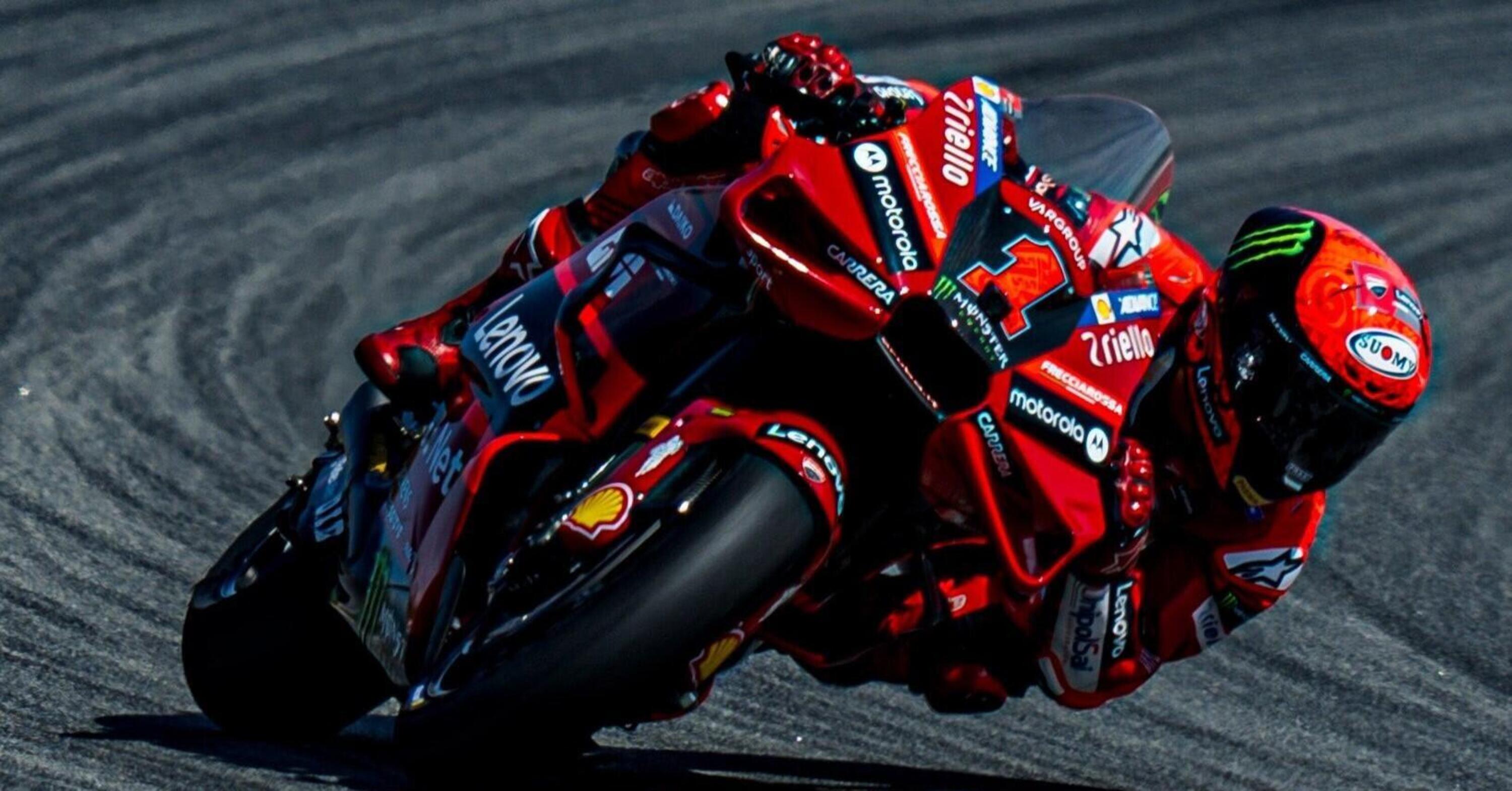 MotoGP 2023. GP di Catalogna. Pecco Bagnaia in pole, Aprilia beffata ...