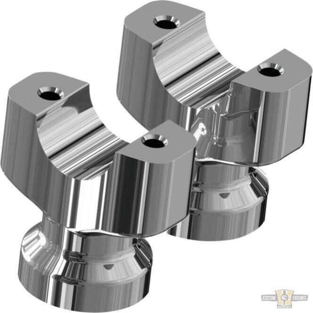 Riser Thunderbike Flat alti 2,5’’, dritti, cromati