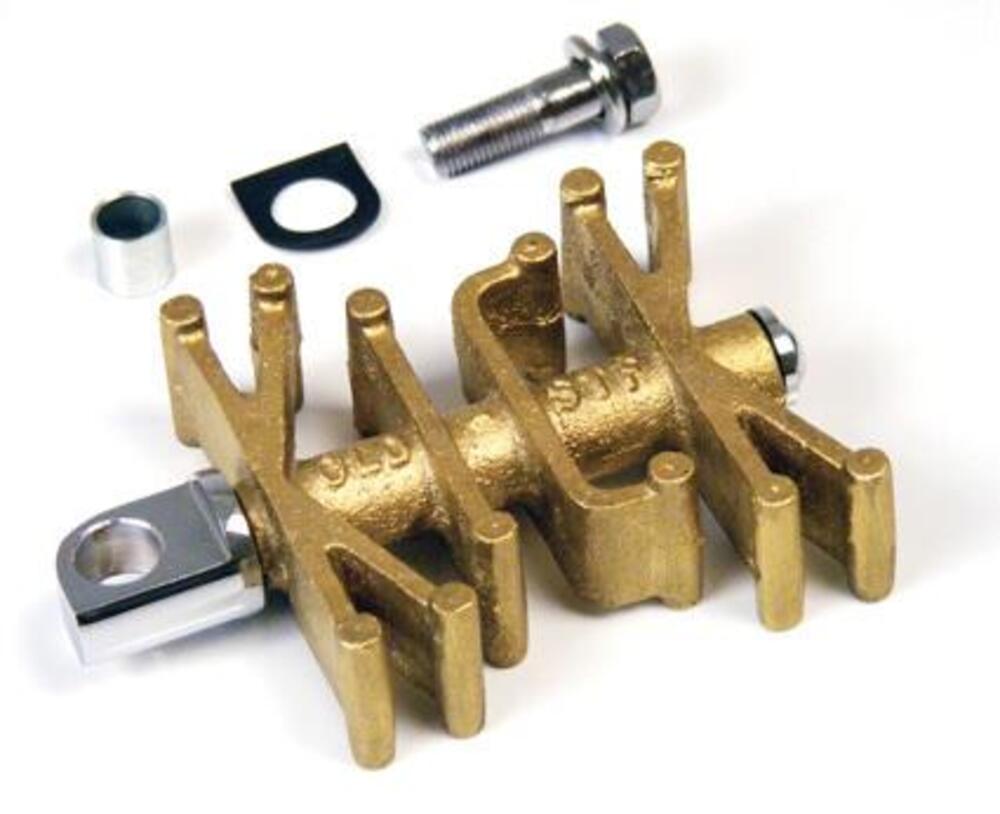 Pedale avviamento OTTONE GREZZO Paughco