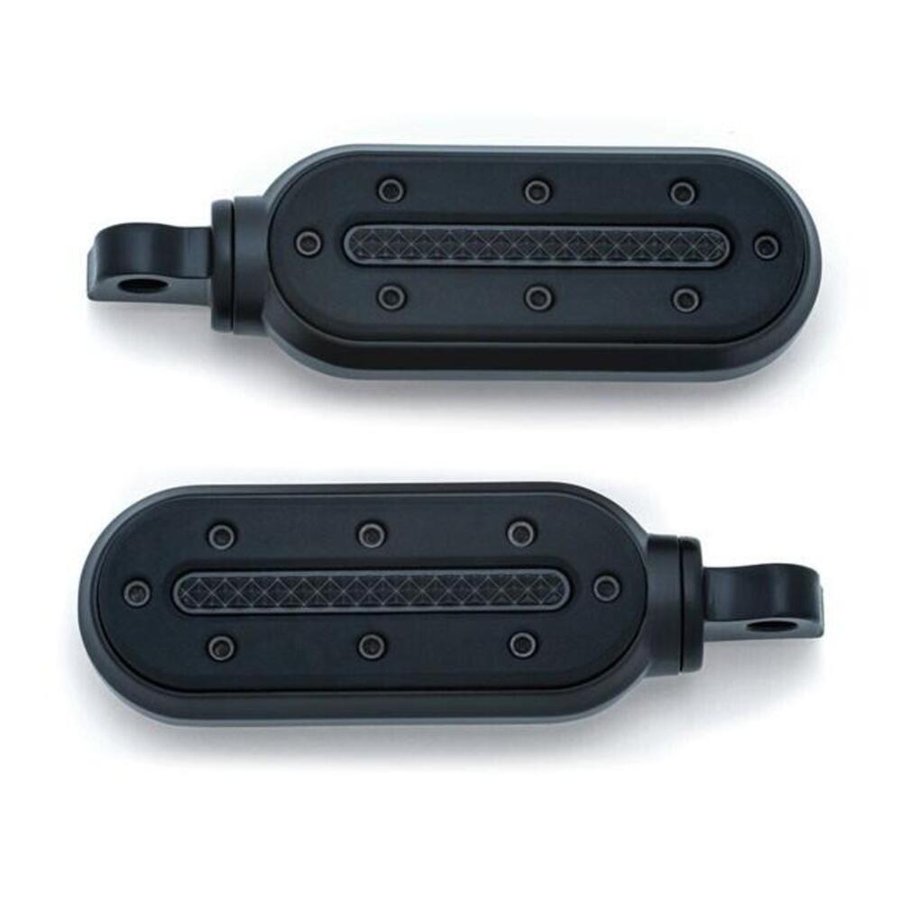 Pedaline Kuryakyn Heavy Industry nere con adattato 