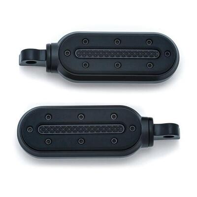 Pedaline Kuryakyn Heavy Industry nere con adattato 