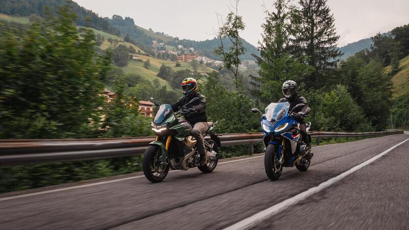 BMW R 1250 RS vs Moto Guzzi V100 Mandello S: granturismo a modo mio!