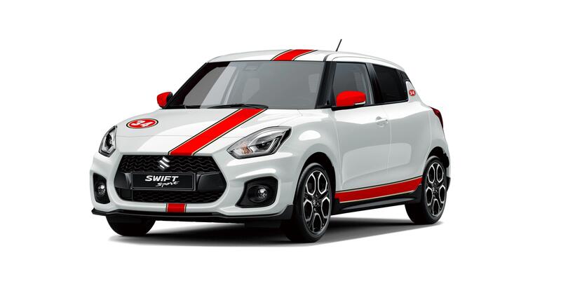 Due ruote in pi&ugrave;, ma col mitico #34: ecco la Swift Sport Hybrid Kevin Schwantz Edition