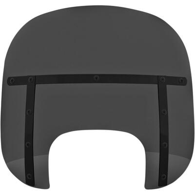 Parabrezza Memphis Fats alto 33 cm fum&egrave; nero inten 