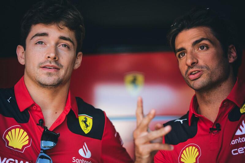 Charles Leclerc e Carlos Sainz sono in scadenza a fine 2024