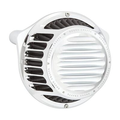 Filtro dell&#039;aria Rough Crafts Round cromato per Dy