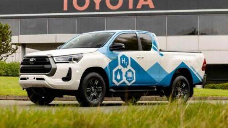 Toyota Hilux, per la prima volta elettrico con l&#039;idrogeno