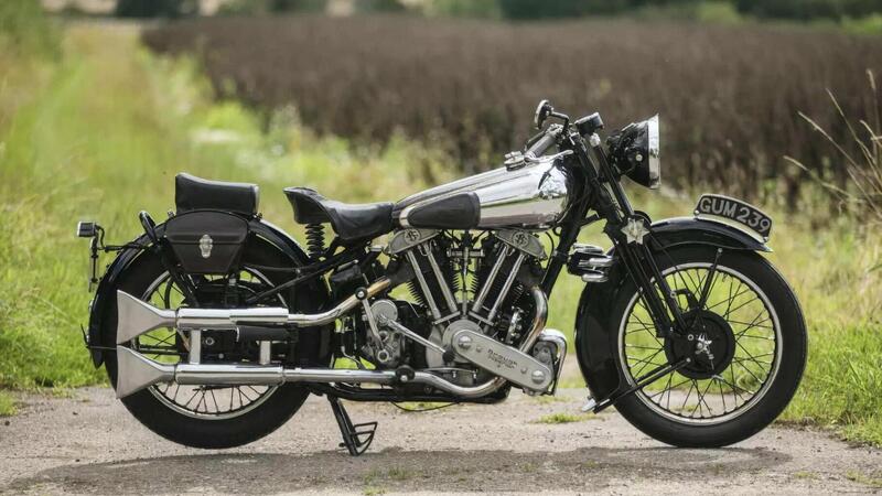 Brough Superior SS 100 all&#039;asta. Sar&agrave; record?