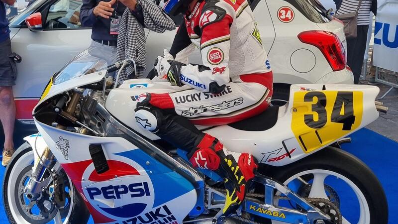 Suzuki celebra Kevin Schwantz e Franco Uncini [VIDEO]