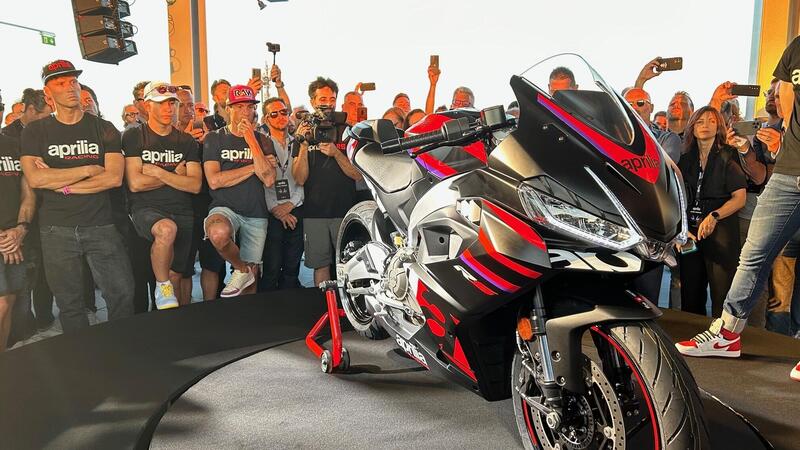 Aprilia RS 457: la sportiva per le nuove generazioni e i nuovi mercati [VIDEO e GALLERY]