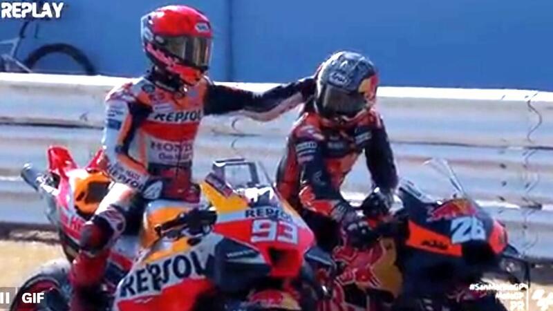 MotoGP 2023. GP di San Marino. La notizia in prima fila: Dani Pedrosa, wild card, tira Marc Marquez, otto volte campione del mondo [VIDEO]