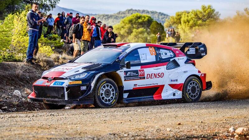 WRC23. Acropolis Rally Grecia. Fuori tutti, Rovanpera, Sordo e Evans