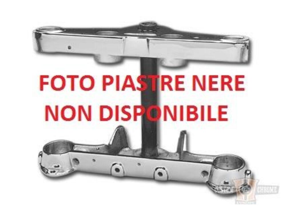 Piastre nere Per FL, FX e Softail 4-marce dal 1949 