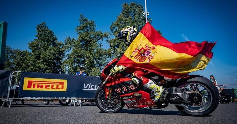 SBK 2023. GP di Francia a Magny Cours: Alvaro Bautista: &ldquo;La mia Panigale &egrave; migliorata e oggi mi sono proprio divertito&rdquo;