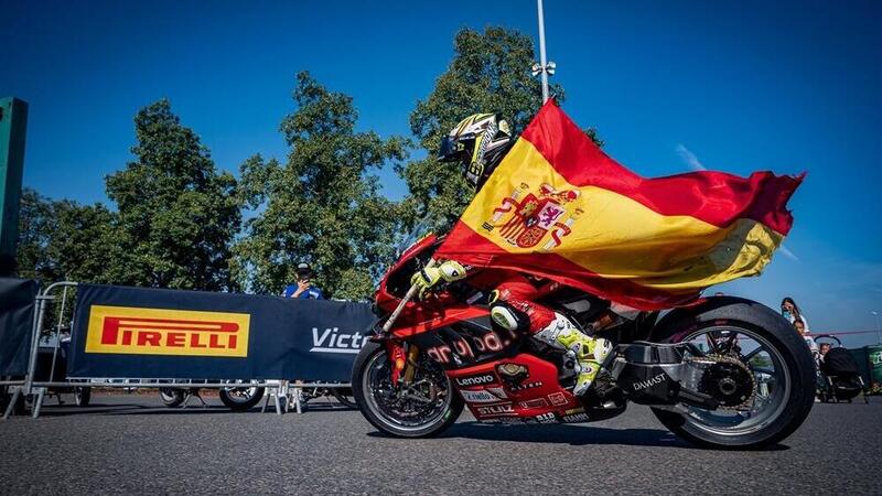 SBK 2023. GP di Francia a Magny Cours: Alvaro Bautista: &ldquo;La mia Panigale &egrave; migliorata e oggi mi sono proprio divertito&rdquo;