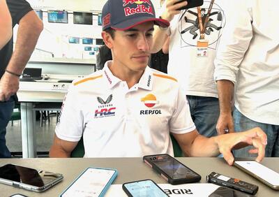 A metà test parla Marc Marquez: Ho tre alternative, in Giappone saprete