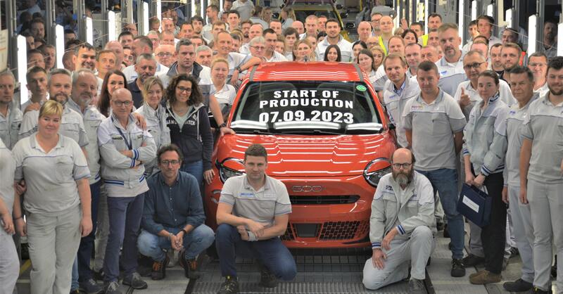 Fiat 600e, la produzione &egrave; avviata 