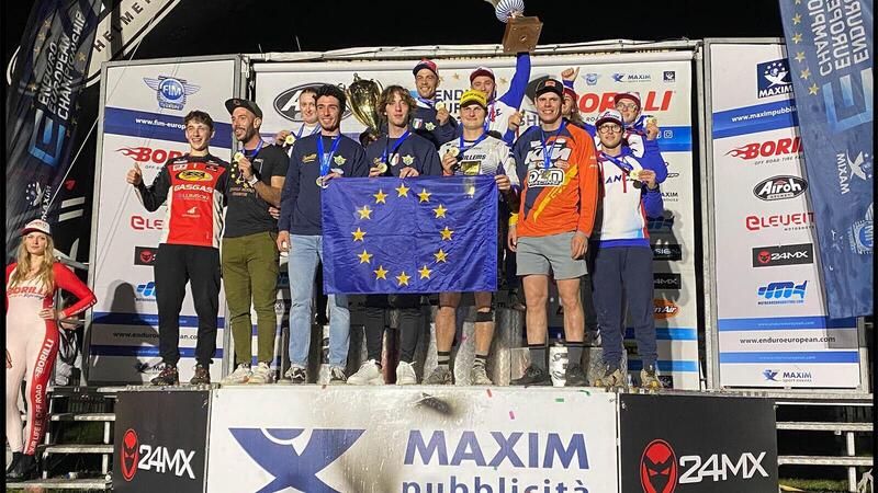 Europeo Enduro a squadre: ecco i 12 piloti convocati