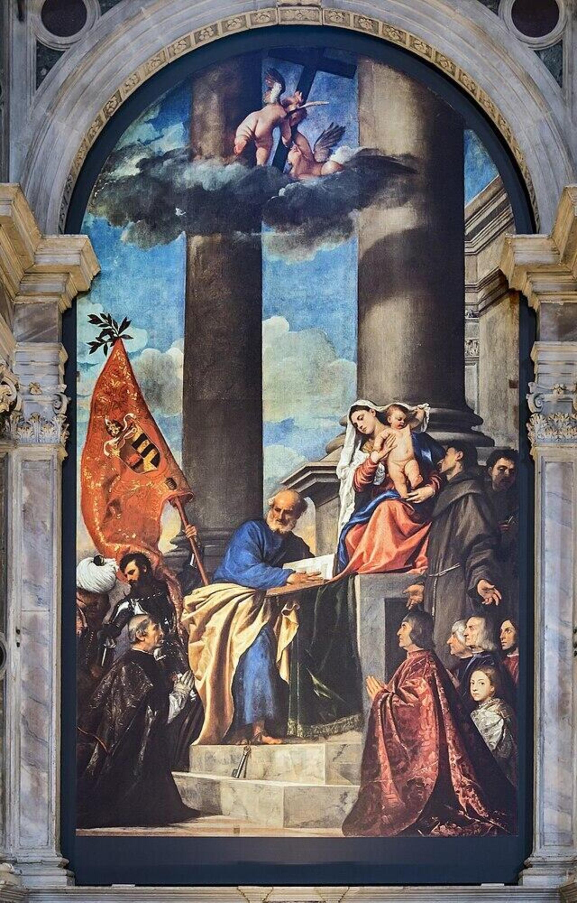 La &quot;Pala Pesaro&quot; di Tiziano
