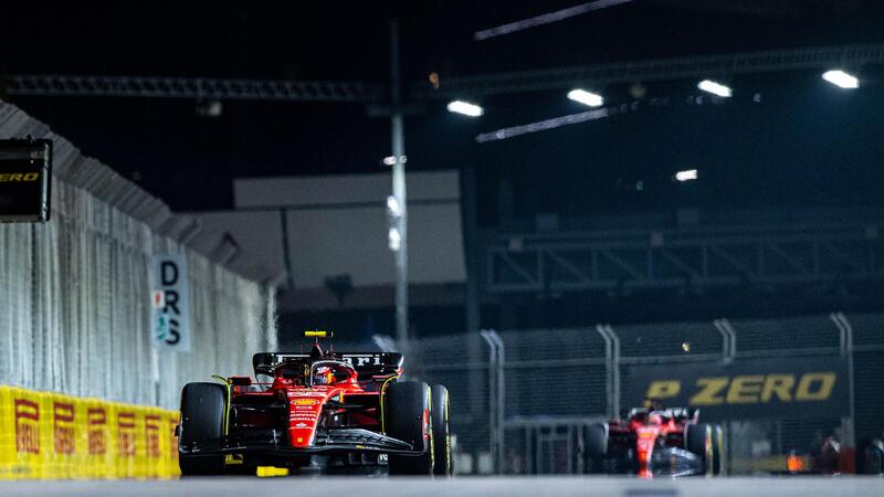 F1. GP Singapore, Ferrari Show a Marina Bay: parlano Sainz e Leclerc