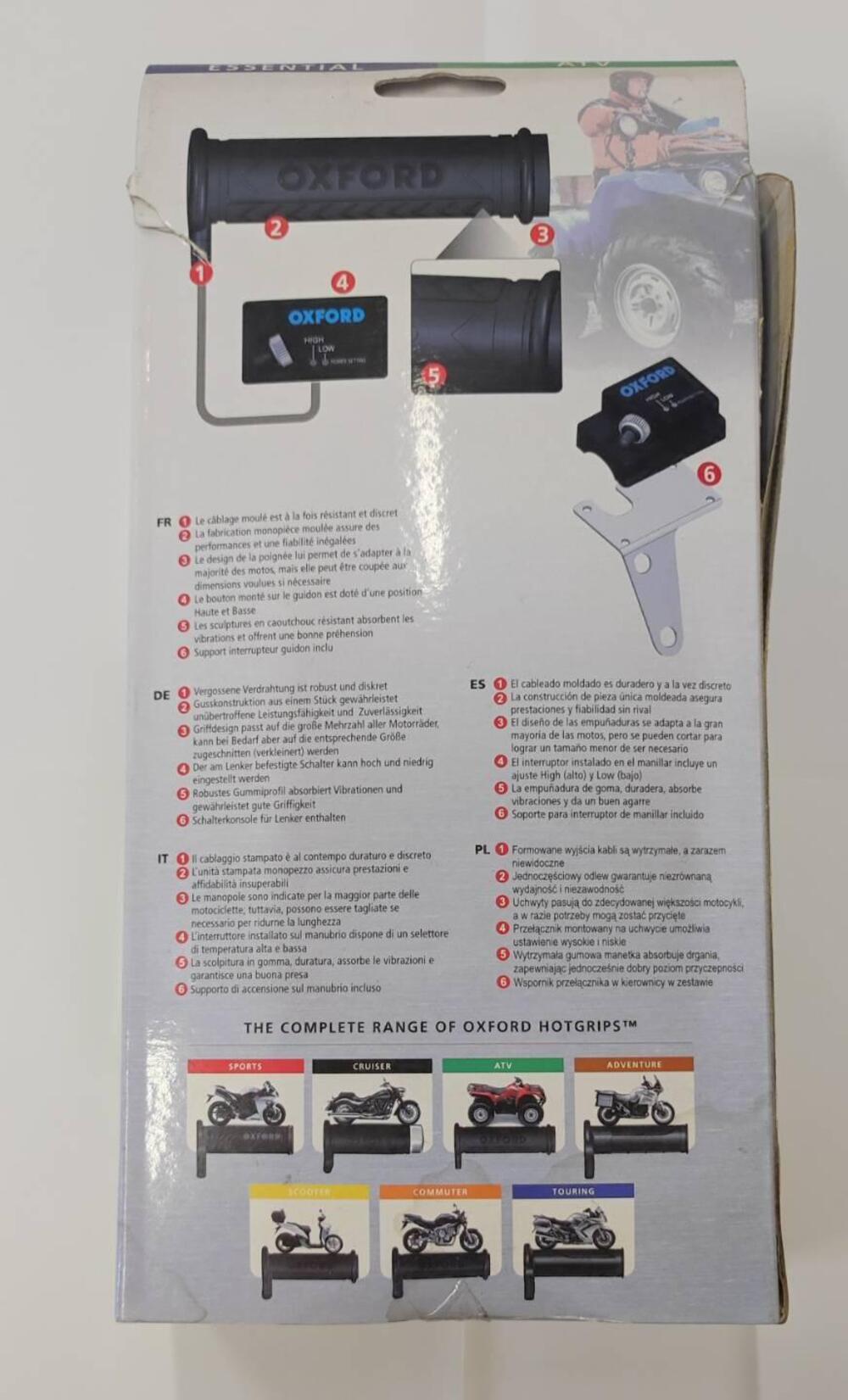 Manopole riscaldanti ATV Oxford (2)