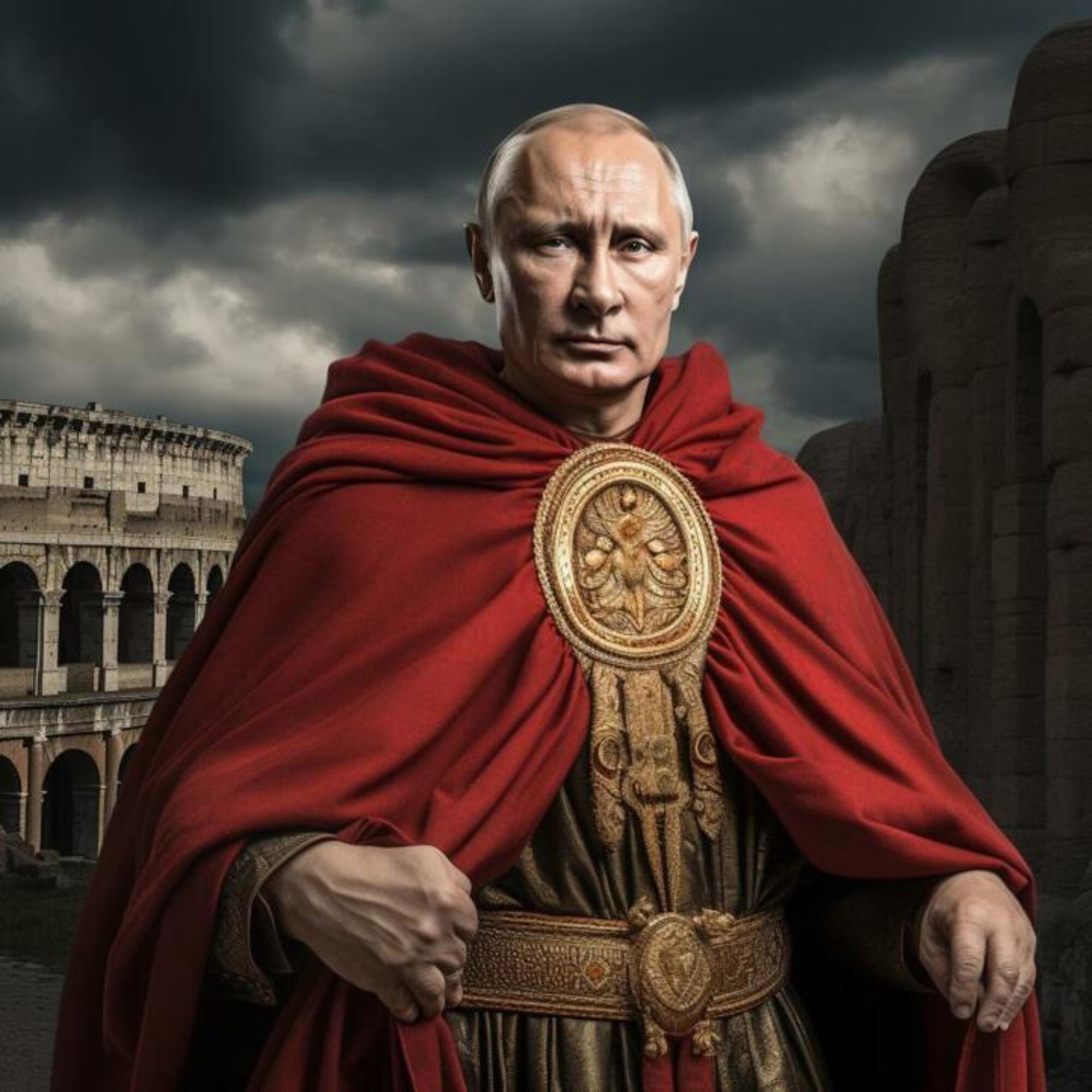 Putin &ldquo;imperatore&rdquo; al Colosseo: un&rsquo;immagine creata con l&rsquo;IA
