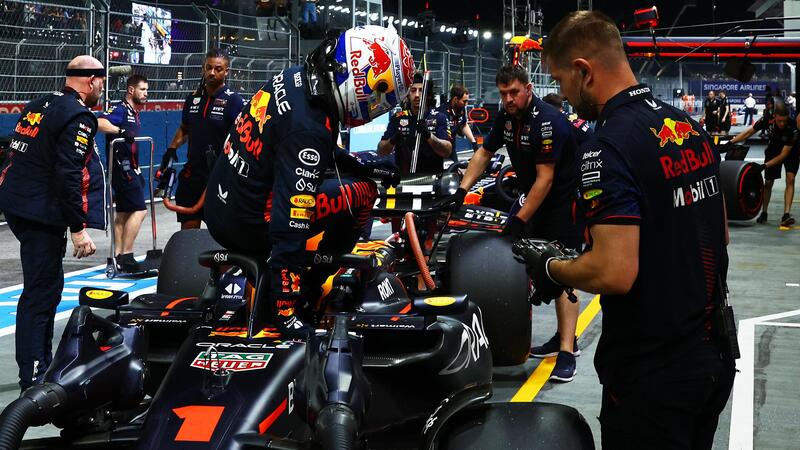 F1. Qualifiche GP Singapore: parlano Verstappen e Perez