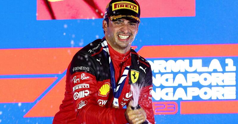 F1. GP Singapore, Sainz: &quot;Vittoria incredibile, una svolta alla stagione&quot;