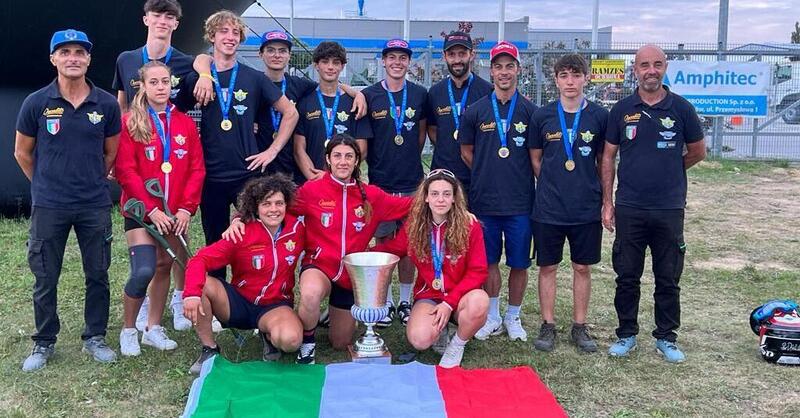 L&#039;Italia conquista l&#039;Europeo Enduro Junior! A podio anche la nazionale maggiore