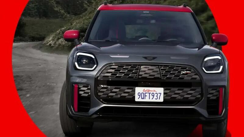 Mini Countryman John Cooper Works, le prime foto e video