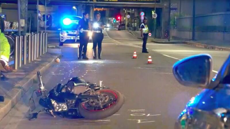 Incidente a Milano, 37enne viene investita da una moto. &Egrave; in gravi condizioni