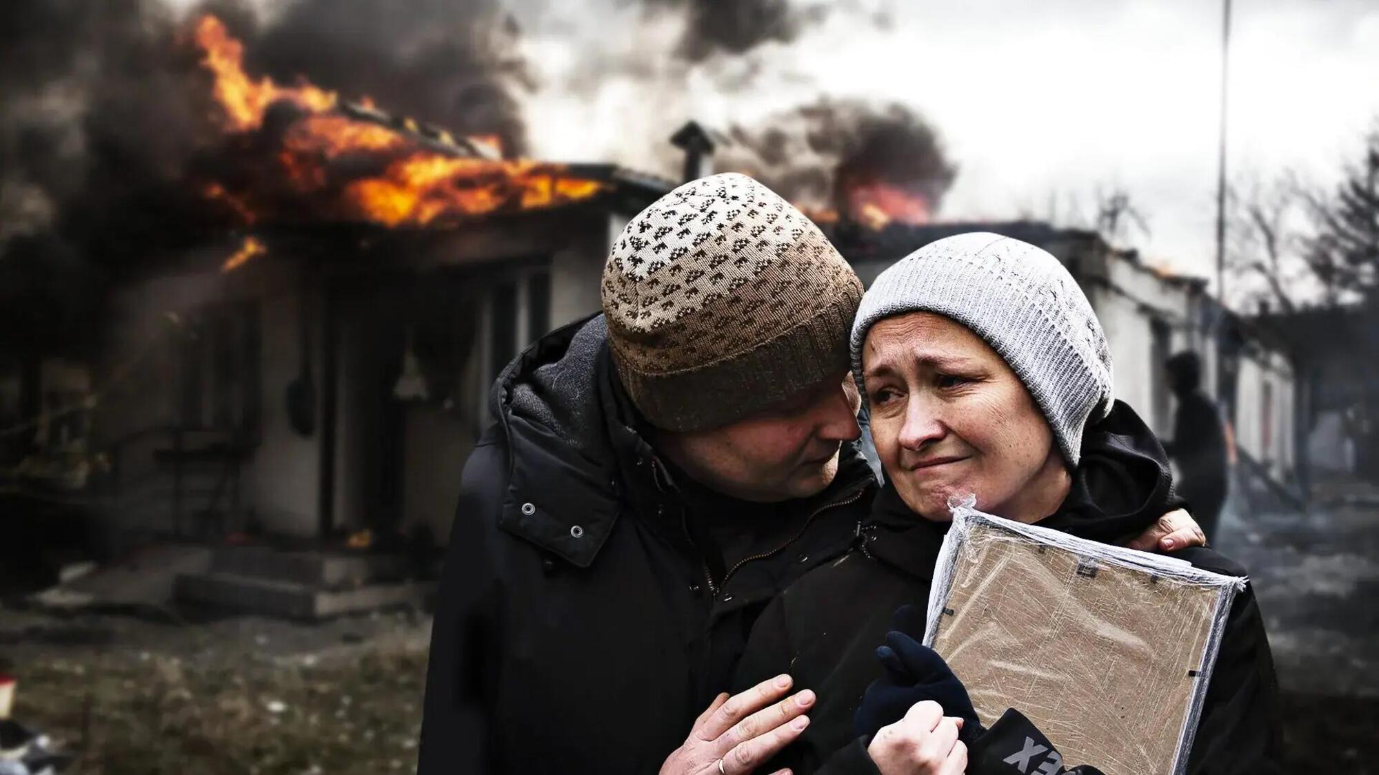 La sofferenza dei civili nella guerra in Ucraina