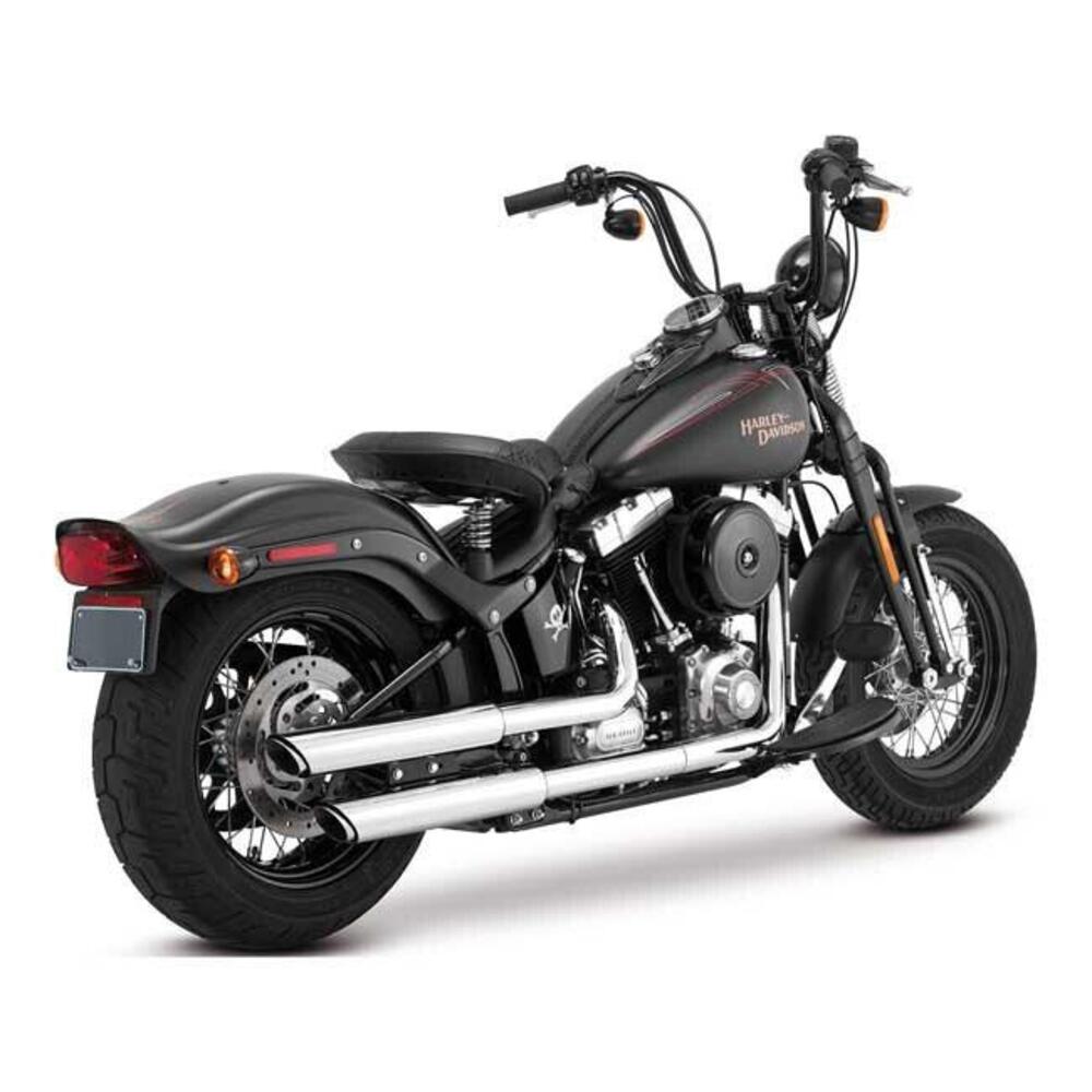 Marmitte Vance & Hines Twin Slash 3” Slip-On per S