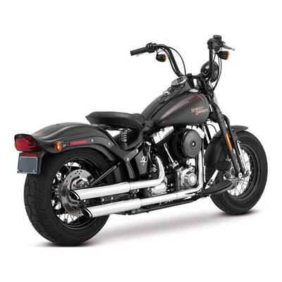 Marmitte Vance &amp; Hines Twin Slash 3&rdquo; Slip-On per S