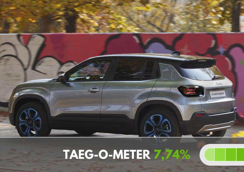 Jeep Avenger 1.2 benzina la promozione a 199 euro al mese