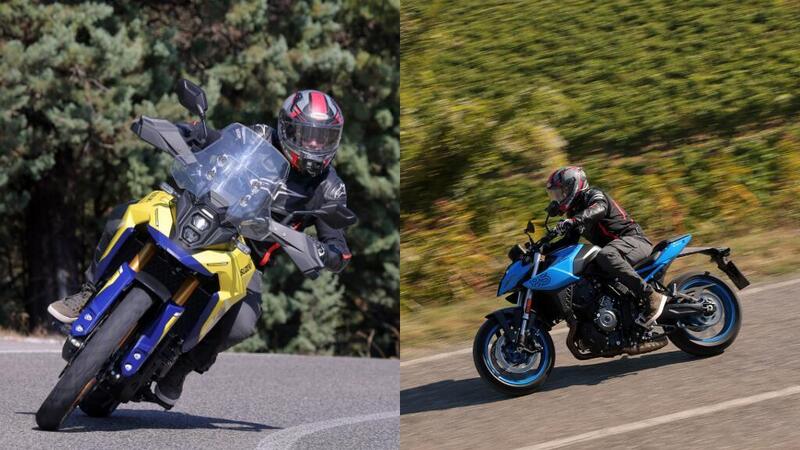 Suzuki 800: Maxi Enduro o Naked, quale scelgo? La GSX-8S e la V-STROM 800DE a confronto [VIDEO]