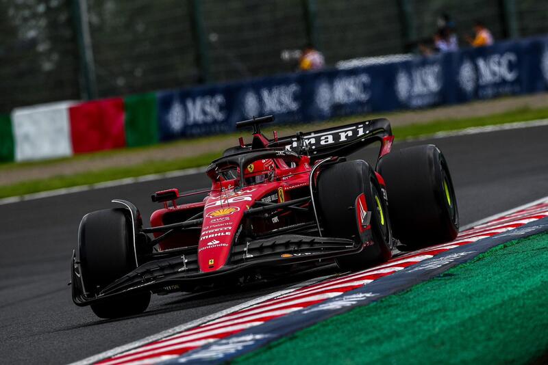 Secondo posto per Charles Leclerc nelle FP2 del GP del Giappone 2023 di F1